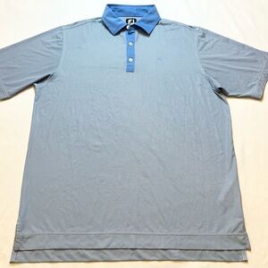 FootJoy Light Blue Men's Polo Shirt
